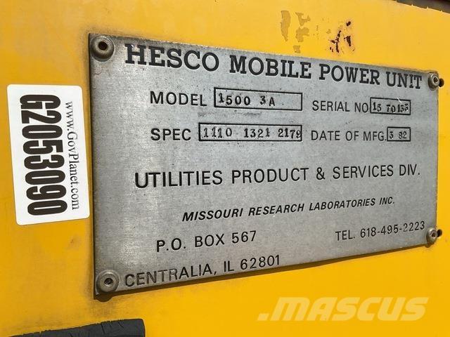  Hesco 1500 3A Reboques carga baixa