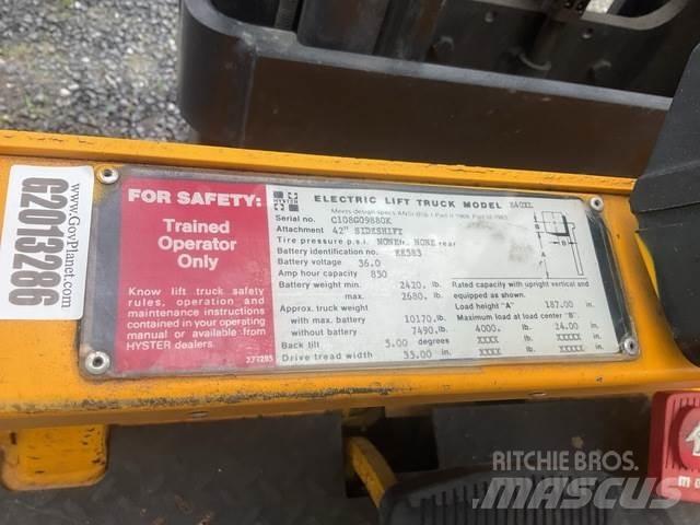 Hyster E40XL Empilhadores eléctricos