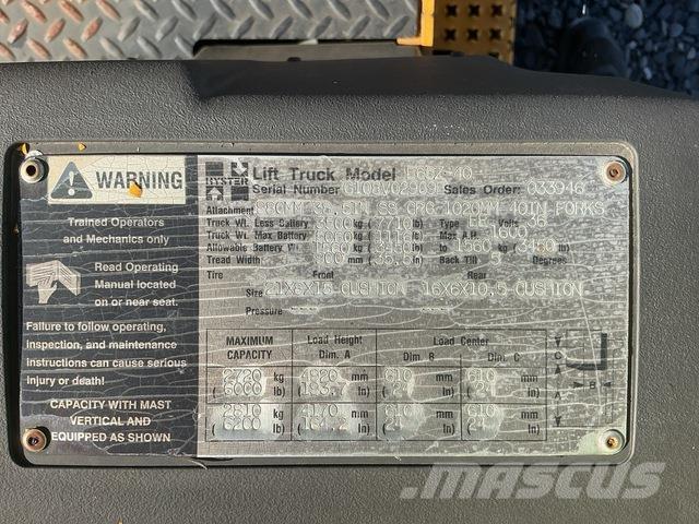 Hyster E65Z-40 Empilhadores eléctricos