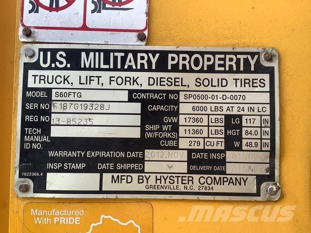 Hyster S60FTG Empilhadores - Outros