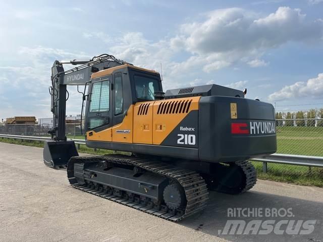 Hyundai R210 Escavadeiras de esteiras