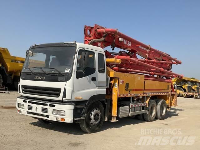Isuzu  Bombas de betonagem