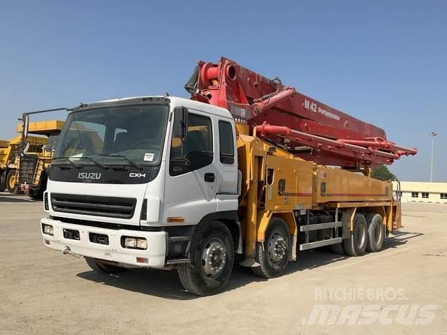 Isuzu CXH50T Bombas de betonagem