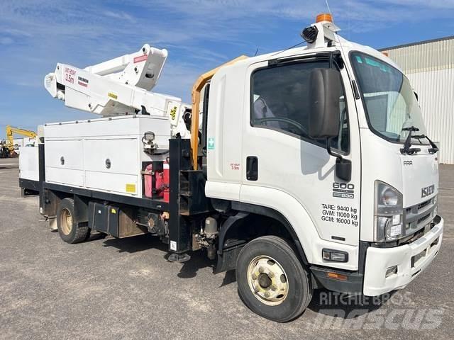 Isuzu FRR600 Plataformas aéreas montadas em camião