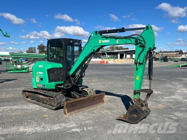 JCB 55Z-1 Escavadeiras de esteiras