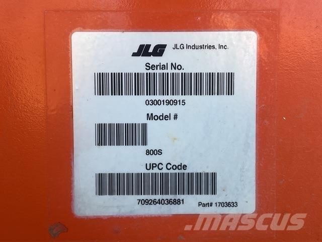 JLG 800S Elevadores braços Telescópicos