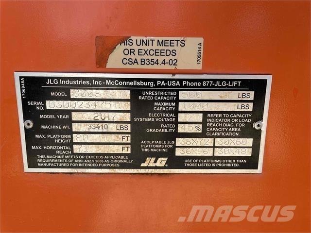 JLG 800S Elevadores braços Telescópicos
