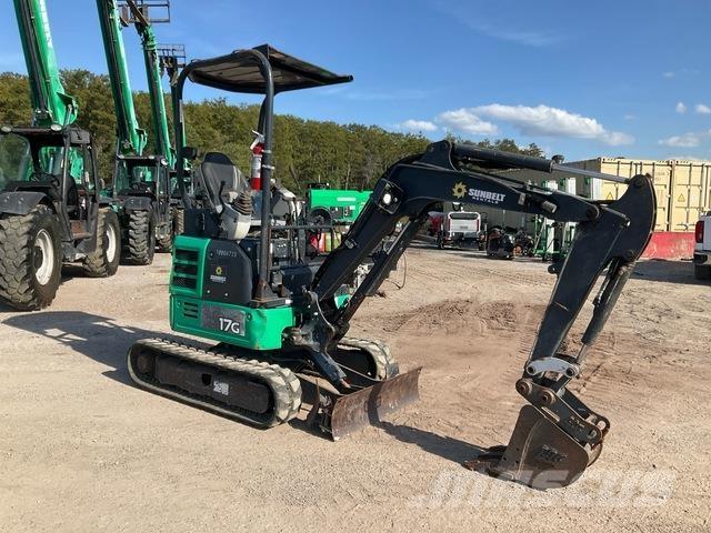 John Deere 17G Escavadeiras de esteiras