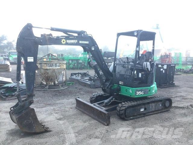 John Deere 35G Escavadeiras de esteiras