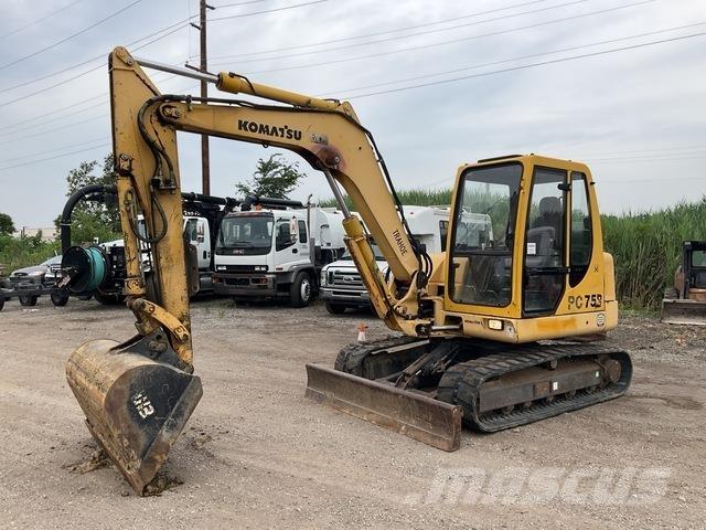 Komatsu PC75R Escavadeiras de esteiras