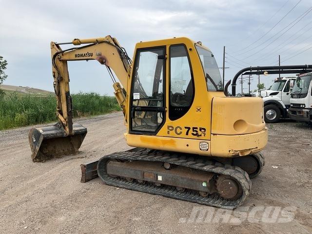 Komatsu PC75R Escavadeiras de esteiras