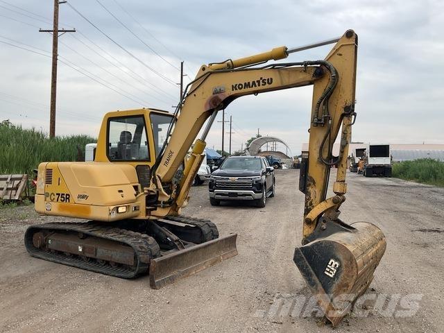 Komatsu PC75R Escavadeiras de esteiras