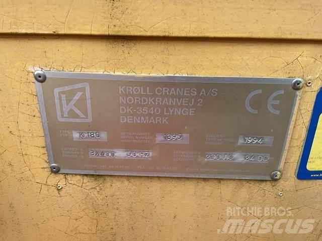 Kroll K180 Gruas de construção