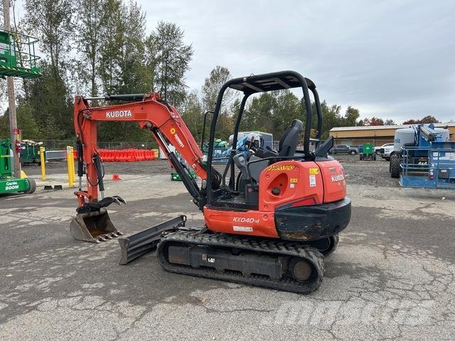 Kubota KX040-4 Escavadeiras de esteiras