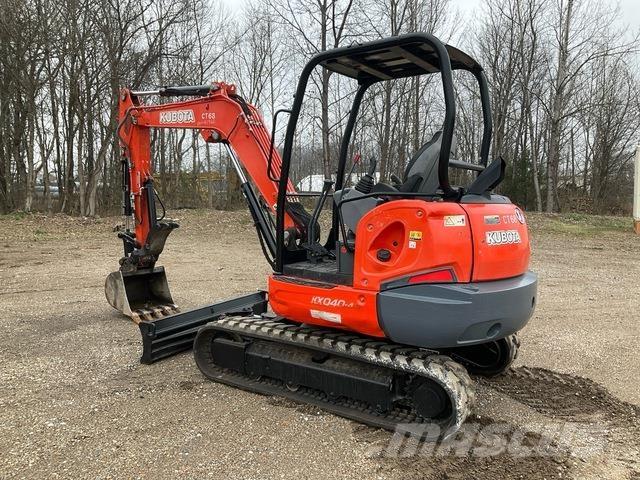 Kubota KX040-4 Escavadeiras de esteiras