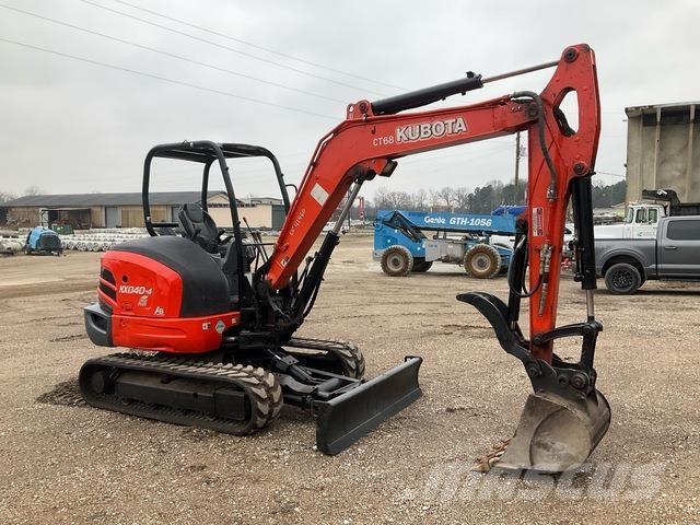 Kubota KX040-4 Escavadeiras de esteiras