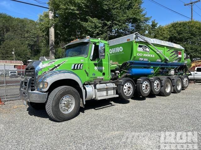Mack GU713 Máquinas de blocos de betão