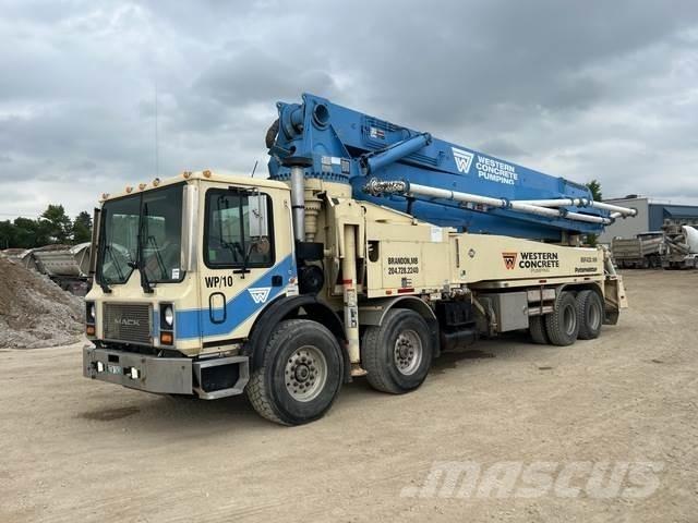 Mack MR Bombas de betonagem