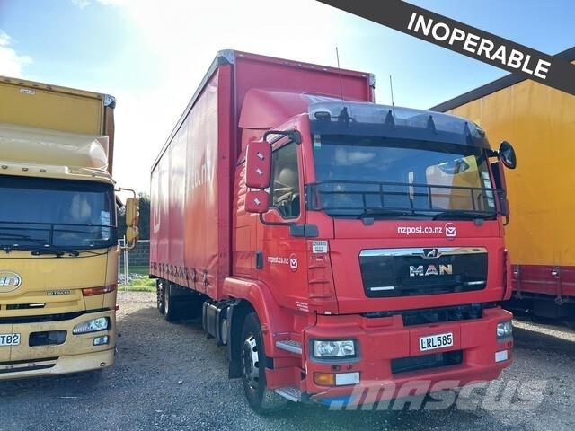 MAN TGM 18.340 Camiões caixa cortinas laterais