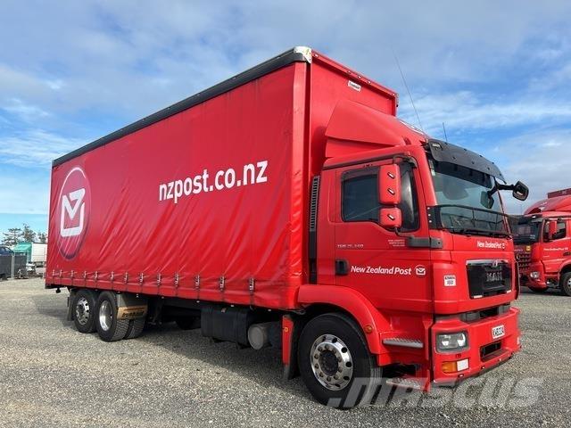 MAN TGM 26.340 Camiões caixa cortinas laterais