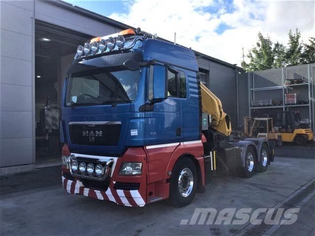 MAN TGX26.480 Camiões grua