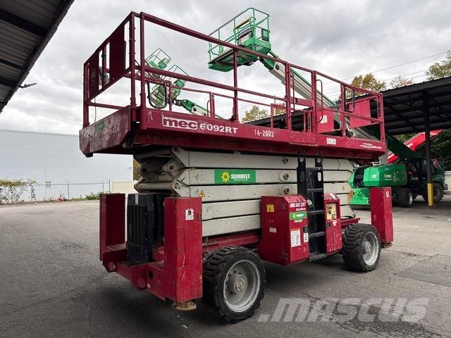 MEC 6092RT Elevadores de tesoura