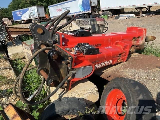 Rammer 1655E Martelos de quebragem
