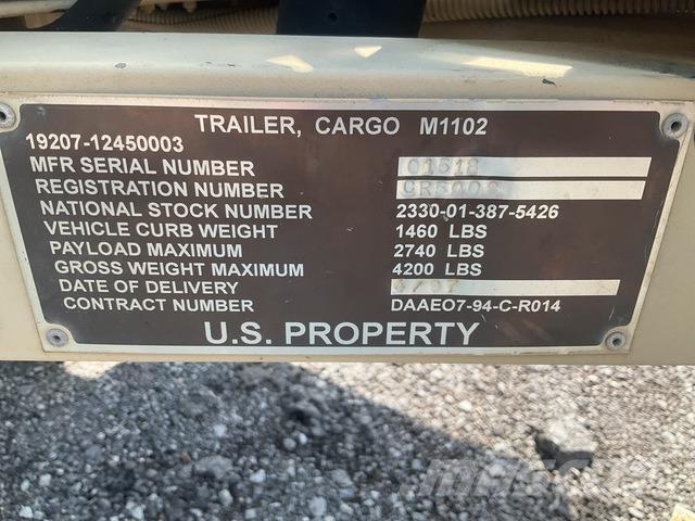  Raytheon M1102 Outros Reboques