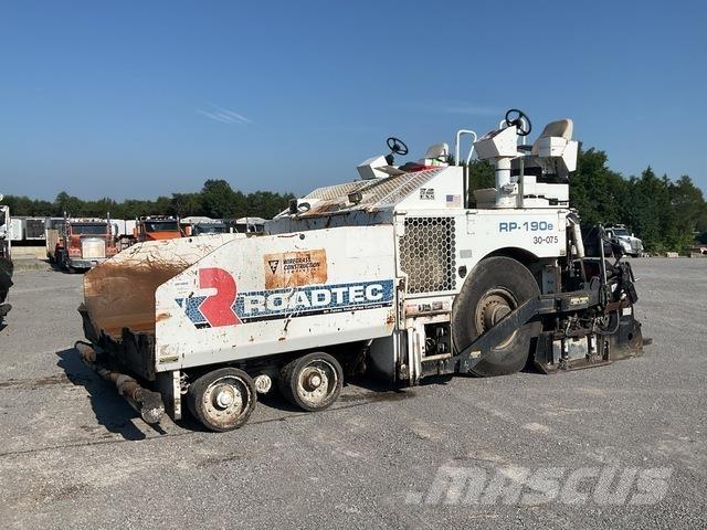 Roadtec RP190E Espalhadoras de asfalto