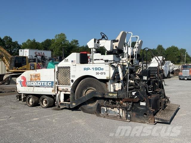 Roadtec RP190E Espalhadoras de asfalto