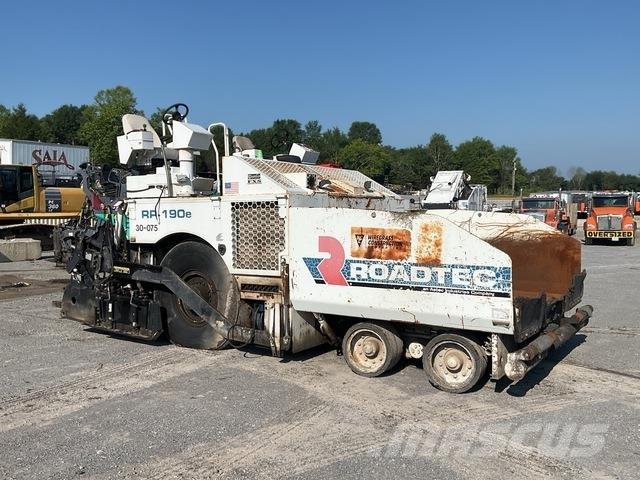Roadtec RP190E Espalhadoras de asfalto