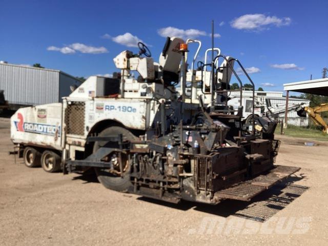 Roadtec RP190E Espalhadoras de asfalto