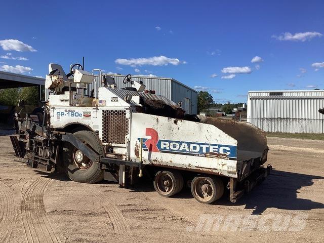 Roadtec RP190E Espalhadoras de asfalto