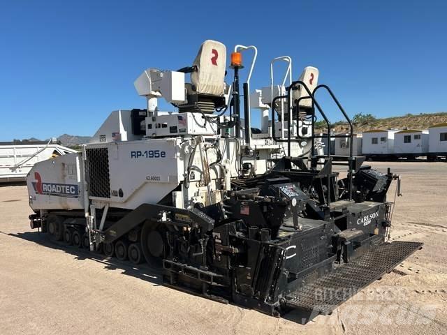 Roadtec RP195E Espalhadoras de asfalto