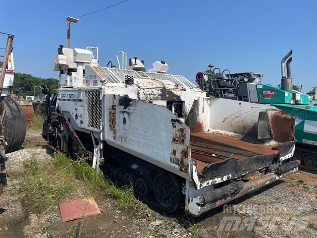 Roadtec RP195E Espalhadoras de asfalto