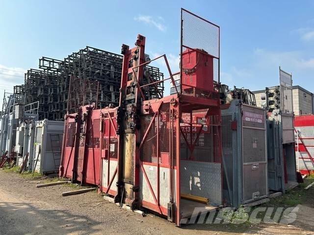 SAJ 9 Guinchos, elevadores e elevações de materiais
