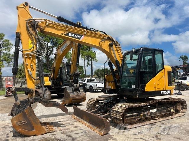 Sany SY155U Escavadeiras de esteiras