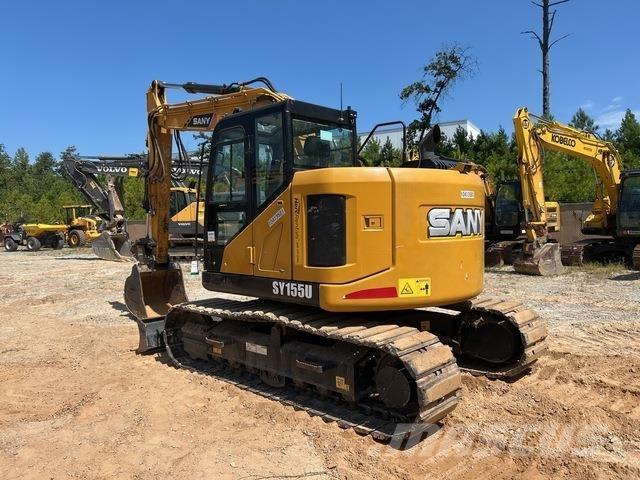 Sany SY155U Escavadeiras de esteiras