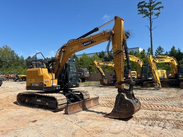 Sany SY155U Escavadeiras de esteiras
