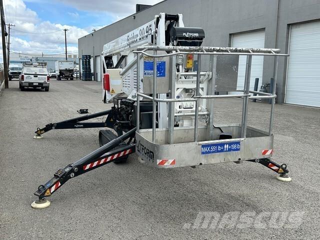  Spider 2095 Elevadores braços Telescópicos