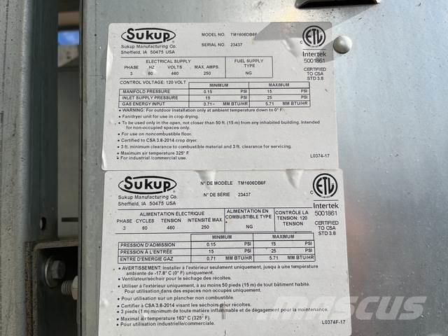 Sukup TM1606 Secadores de grão