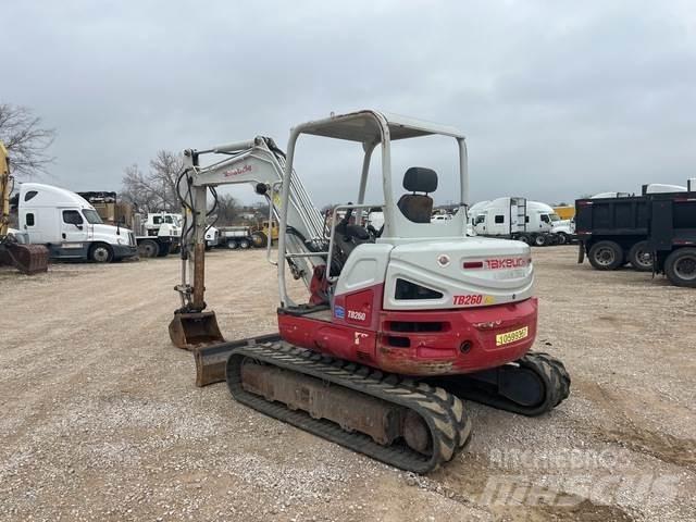 Takeuchi TB260 Escavadeiras de esteiras