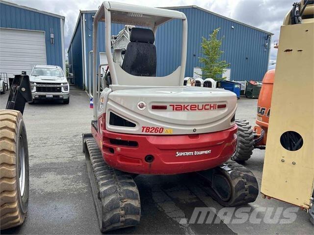 Takeuchi TB260 Escavadeiras de esteiras