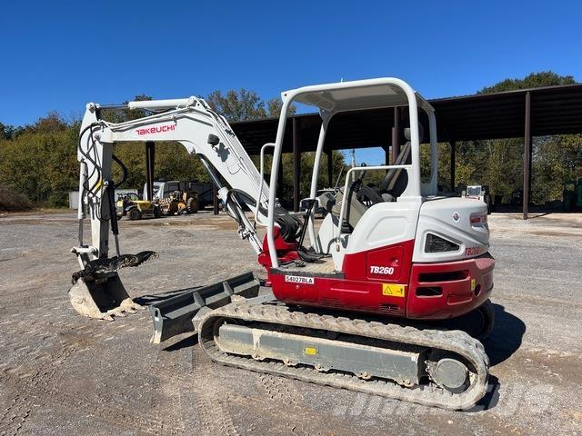 Takeuchi TB260 Escavadeiras de esteiras