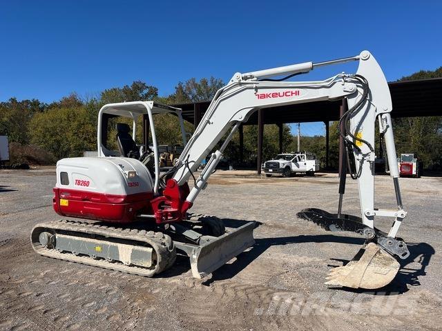 Takeuchi TB260 Escavadeiras de esteiras