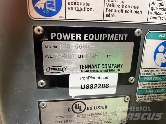 Tennant S20 Varredoras interior