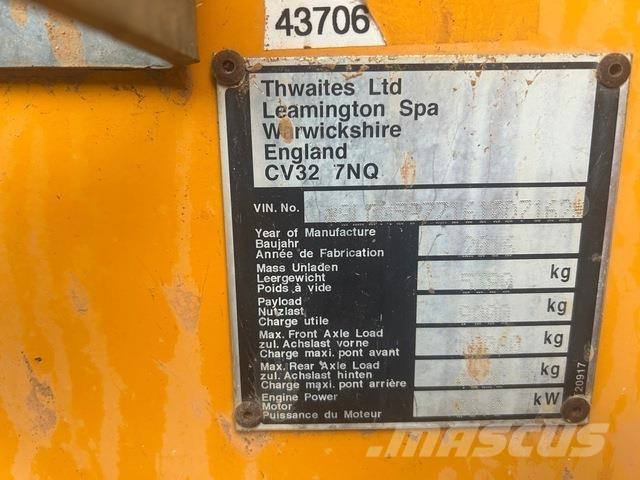 Thwaites  Dumpers de obras
