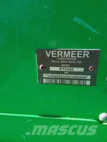 Vermeer RTX450 Abre-valas