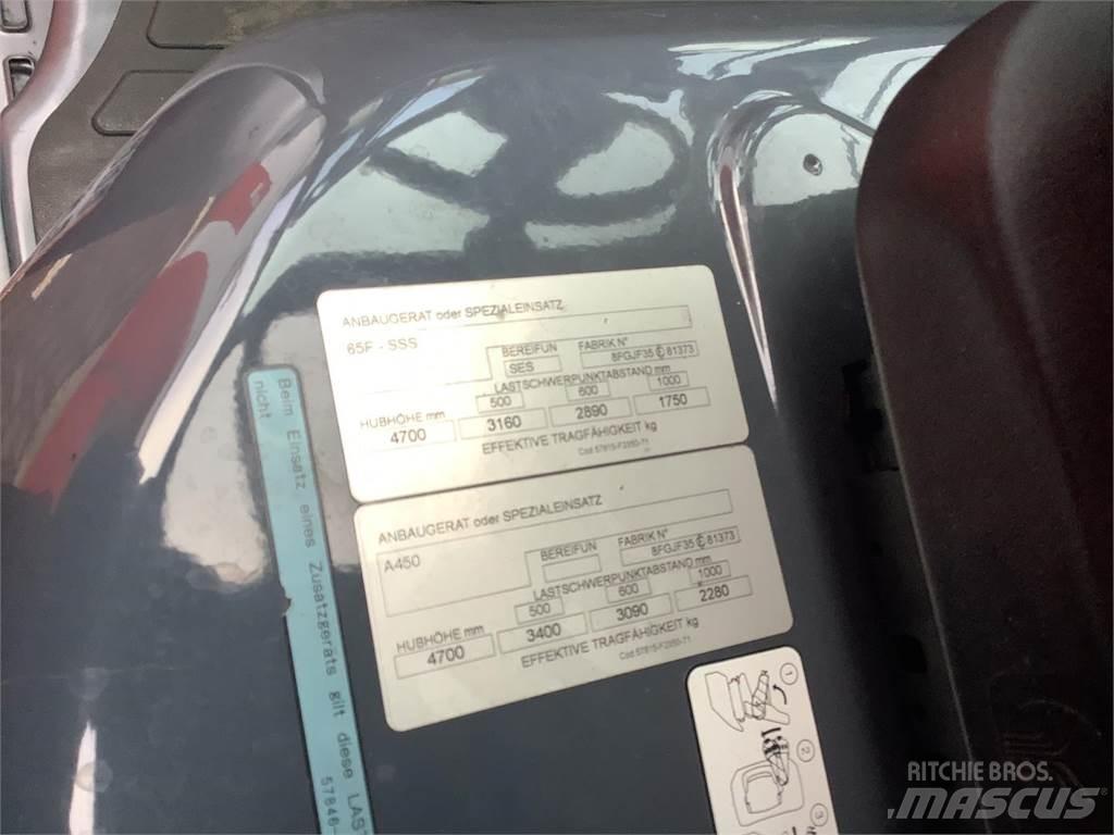 Toyota 8FGJF35 Empilhadores a gás