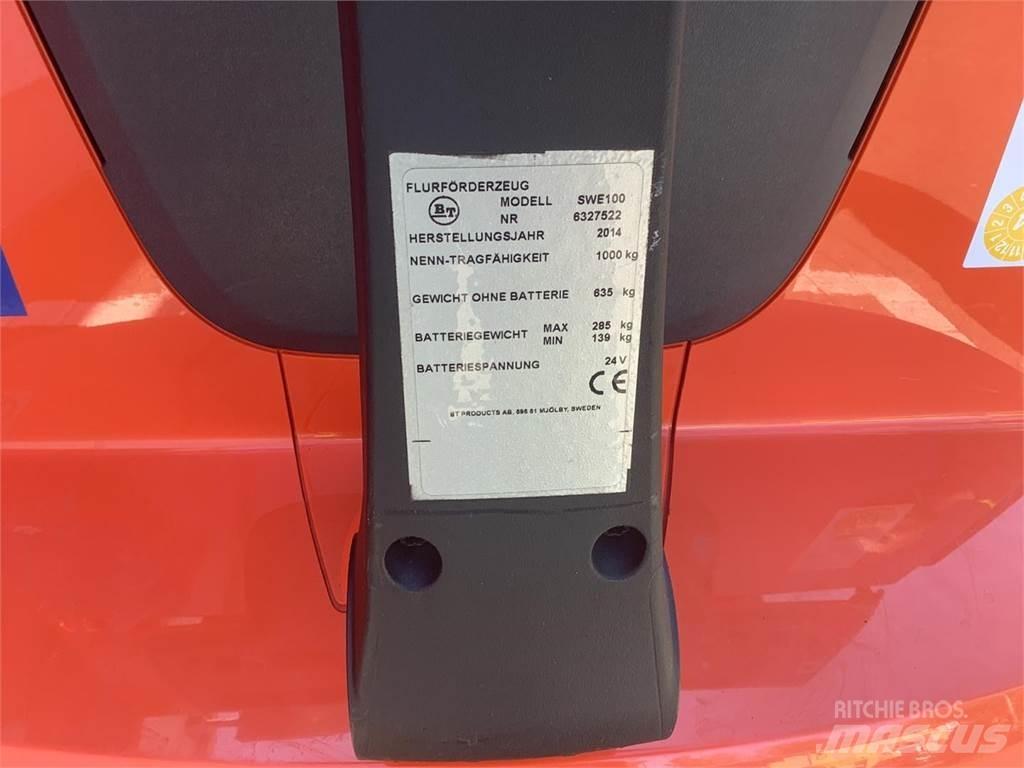 Toyota SWE100 Empilhador para operador externo